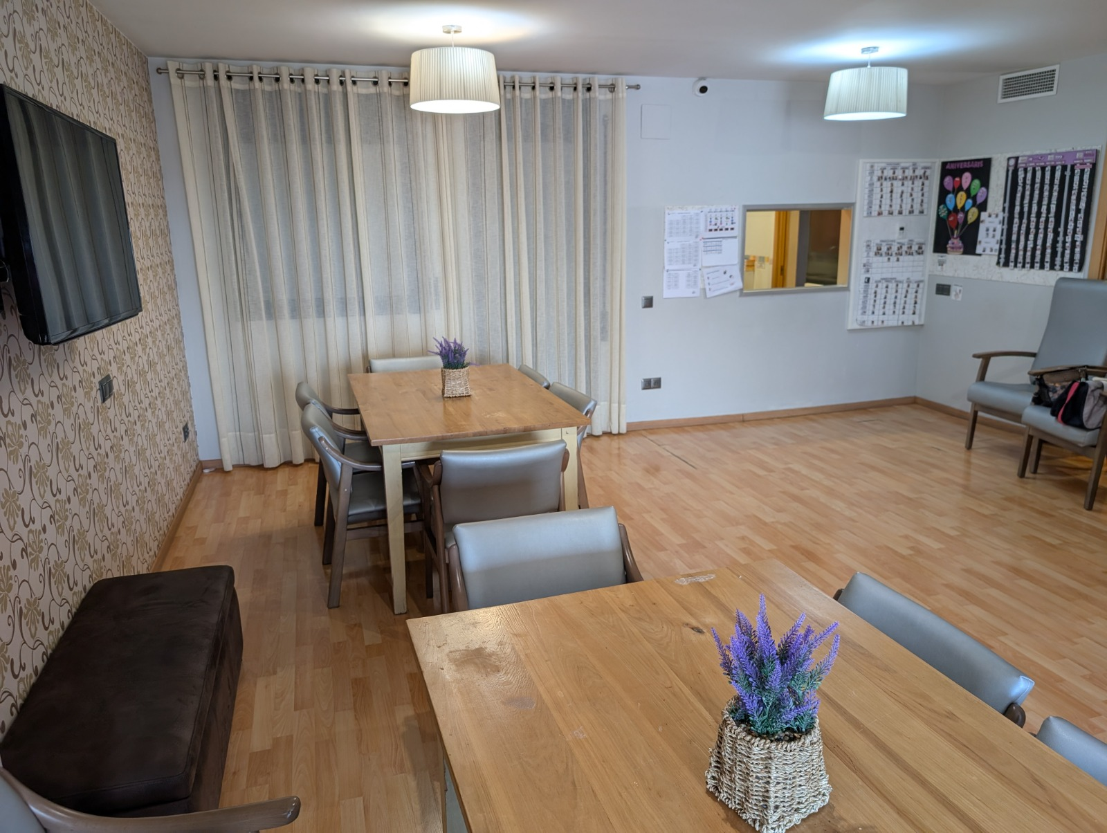 Sala d'estar de la Llar-residència