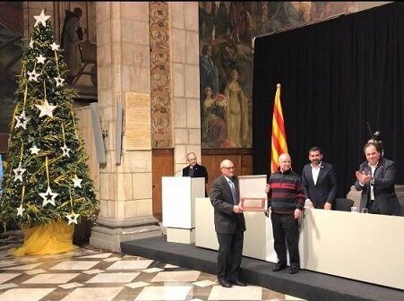 Guardonats amb la Placa President Macià