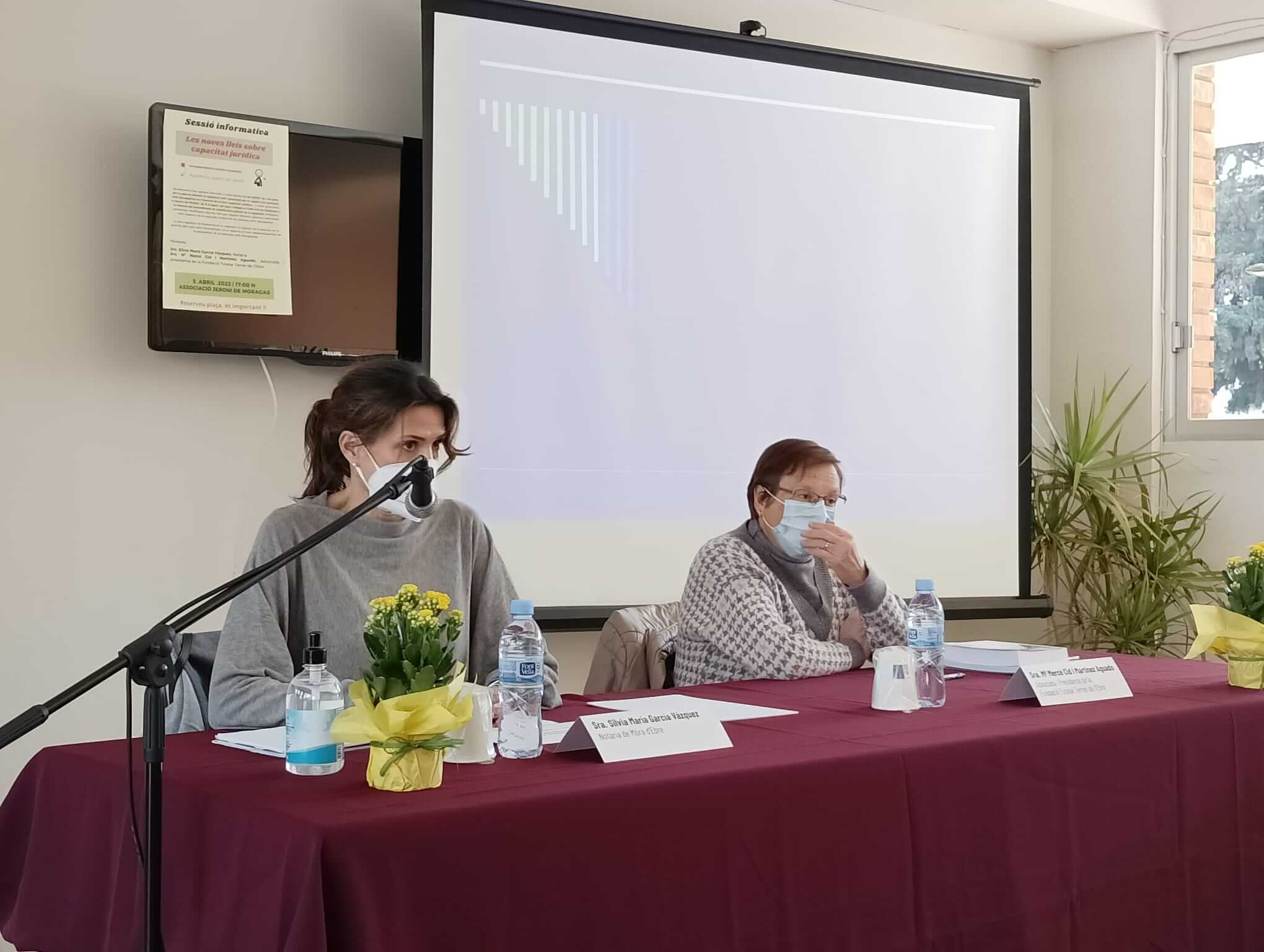 Sessió informativa dirigida a les famílies i els professionals: Les noves lleis sobre capacitat jurídica