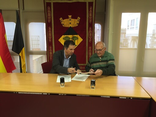 Signatura de conveni de col·laboració amb l’Ajuntament de Vandellòs i l’Hospitalet de l’Infant i amb la Fundació Bancària La Caixa