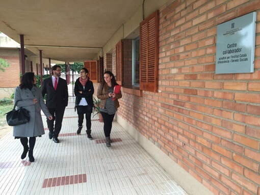Visita del Director General de Joventut de la Generalitat de Catalunya